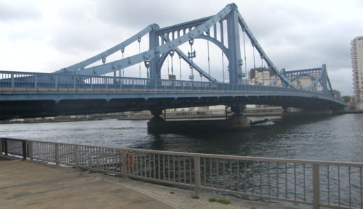 伸縮装置探訪・橋めぐり　～清洲橋～